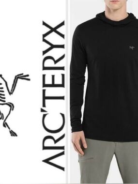Arc'teryx
Arc'teryx Ionia Merino Wool Hoody Long Sleeve Black Size Small.